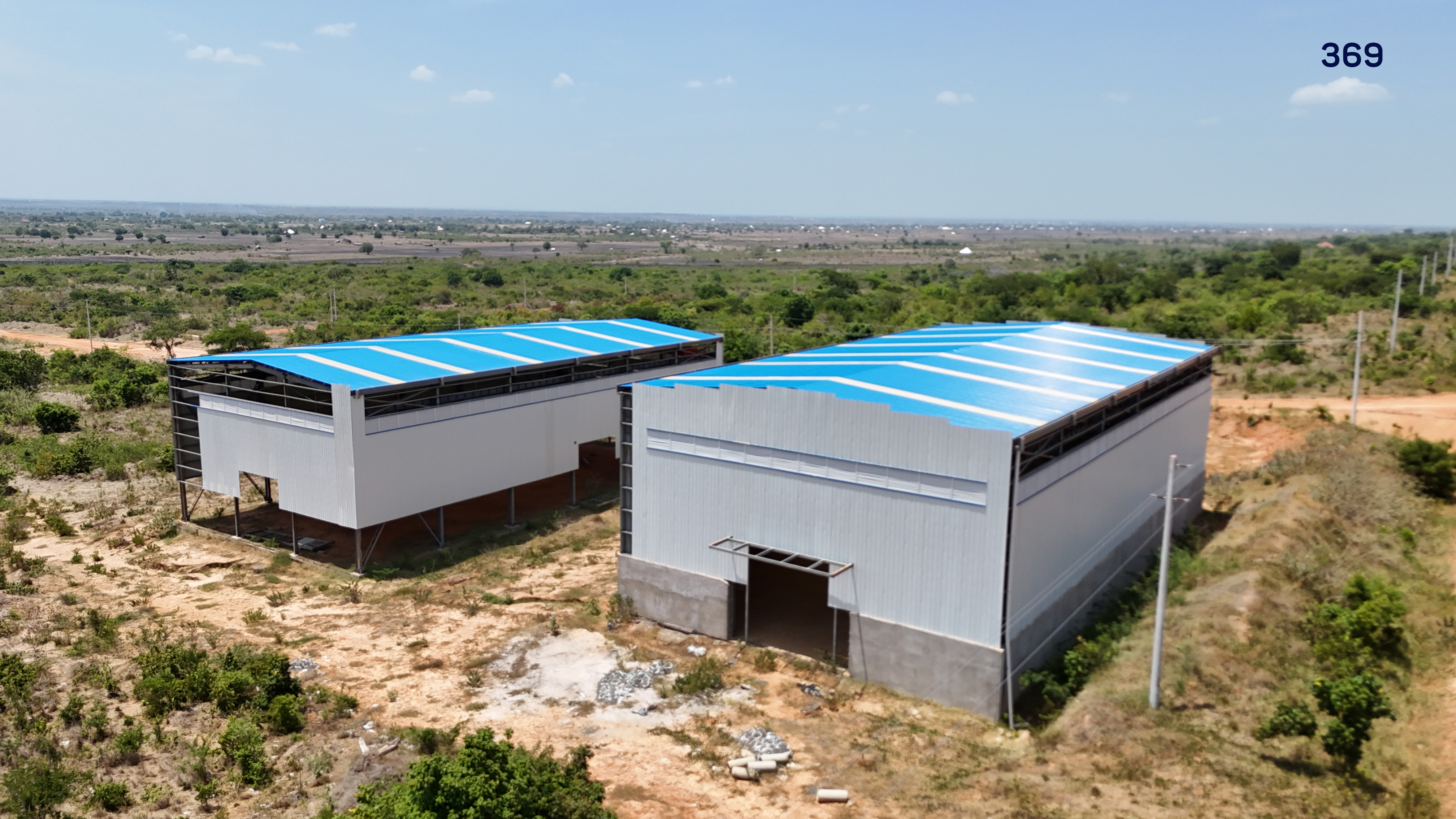 Plot 369 — industrial warehouses